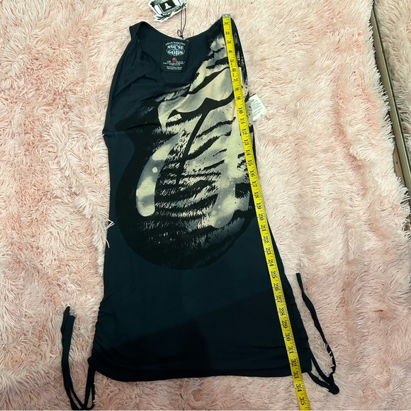 NWT Vintage House of the God Rolling Stone mini dress. Size Small - Picture 3 of 7